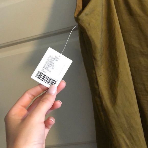 URBAN OUTFITTERS GREEN/BROWN TANK - Picture 3 of 3